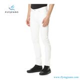 Slim-Fit Jeans in White Denim for Men by Fly Jeans