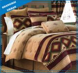 African Tribe Design Microsuede Printed Comforter Set