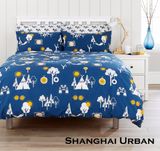 Nature Living Design Cotton Printed Duvet Cover Bed Linen