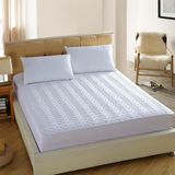 Quilted Mattress Protector 3D Hollow Fiber Filled Mattress Cover