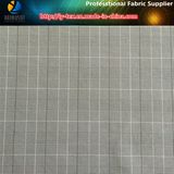 Polyester/Nylon Blended Stretch Check Textile Fabric for Garment (R0146)