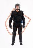 Military Waterproof Anti Riot Suit Security Guard Uniform