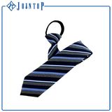 100% Polyester Custom Stripes Fashion Men's Zipper Tie