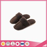 Micro Suede with Fur Collar Women Indoor Slippers