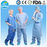 Disposable Nonwoven PP Patient Gown for Men or Women