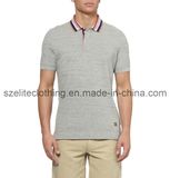 OEM Service 100 Polyester Grey Polo Shirts (ELTMPJ-59)