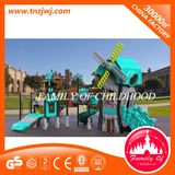 GS Approved 2017 Kid Plastic Slide Outdoor Playground for Children