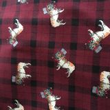 100%Cotton Flannel Printed Fabrics Cotton Fabrics for Pajamas and Sleepwears of Australia and New Zealand