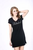 Women's Print Designer One Piece Dress Simple T-Shirt Dress