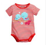 Newest Cheap Customize Unisex Lovely Soft Cotton Comfortable Baby Romper