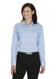 Women's Work Wear Sky Blue Shirts& Blouses