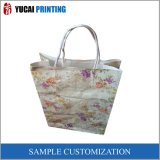 Flower Paper Shopping Bag Kraft Paper Bag