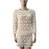 Fashion Style Women's Woven Lace Blouse (RTB14071)