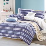 Silver Stone Washed Linen Bedding Duvet Cover Set