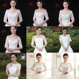 Wholesale Lace Bridal Jacket Wrap Shawl Bolero for Wedding Accessories