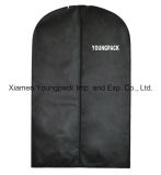 Custom Printed Black Non-Woven Travel Garment Bag
