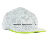 2016 Fashion Hat Yellow Trimming White Camper Cap