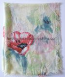 Fashion Flower Printing Polyester Beach Pareo/Scarf (HWBPS007)