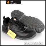 Industrial Leather Safety Shoes with PU/PU Sole (SN5486)