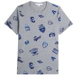 New Men Fashion T-Shirts Cotton Printed Round Neck T-Shirts