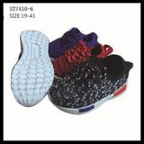 Fashion Injection Sport Shoes Running Shoes Children Shoes (ST7410-6)