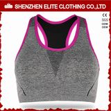 Quick Dry Top Quality Activewear Bra Grey for Women (ELTSBI-23)