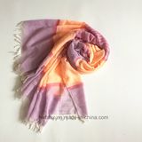 Soft Horizontal Woven Striped Cotton Imitation Scarf (HWBPS801)