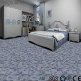 New Designs of Textured Carpet Vinyl Plank Flooring Tile