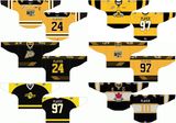 Customized Western Hockey League Brandon Wheat Kings Ice Hockey Jersey