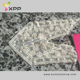 014 White Good Cotton Neck Collar Lace