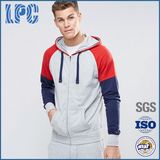 Long Sleeve 50%Cotton 50%Polyester Mens Stylish Pullover Fleece Hoodie