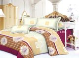 Elegant Bedding Set Twin Size 4PC Microfiber Super Soft Life