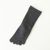 Pure Color cotton Comfortable Toe Sock