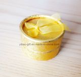 Custom High Quality Gold Round-Shaped Gift Box (YB-HD-115)