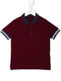 Custom Boy's Contrast Collar Polo Shirt