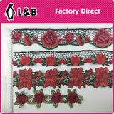 2017 Hot Sale Multitudinous Colorful Decorative Flower Lace