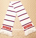 Knitted Polyester Soccer Fan Scarf