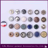 Garment Accessories Jeans Buttons and Metal Buttons for Jacket / Coat