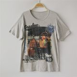 Men's 100% Cotton T-Shirt with Digital Print