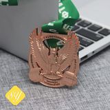 Factory Wholesale Award Soft Enamel Cheap Zinc Alloy Sports Medal