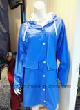 Women PU Raincoat Long Jackey