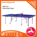 Popular Ping-Pong Table Outdoor Folding Tennis Table with Wheels