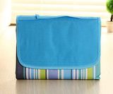 Outdoor Water Resistant Oxford Cloth Travel Beach Blanket Shoulder Strap