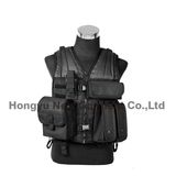 Army Military Paintball Combat Soft Tactical Safety Camping Vest (HY-V059)