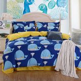 Top Selling Printed Polyester Bedsheet Bedding Set