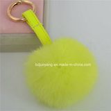 Pure Rabbit Fur Pompoms for Garment Accessories