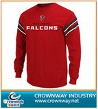 Long Sleeve Funny Cotton T-Shirt with High Quality (CW-TS-46)