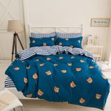 Hot Selling Cheap Price Polyester Fabric Print Bedding Set