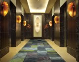 Solution Dyed Hotel Corridor Printed Nylon Carpet