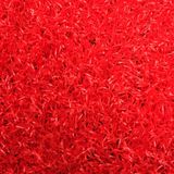 7mm Height 54600 Density Da40 Colorful Wedding Ceremony Red Color Artificial Grass Carpet Roll